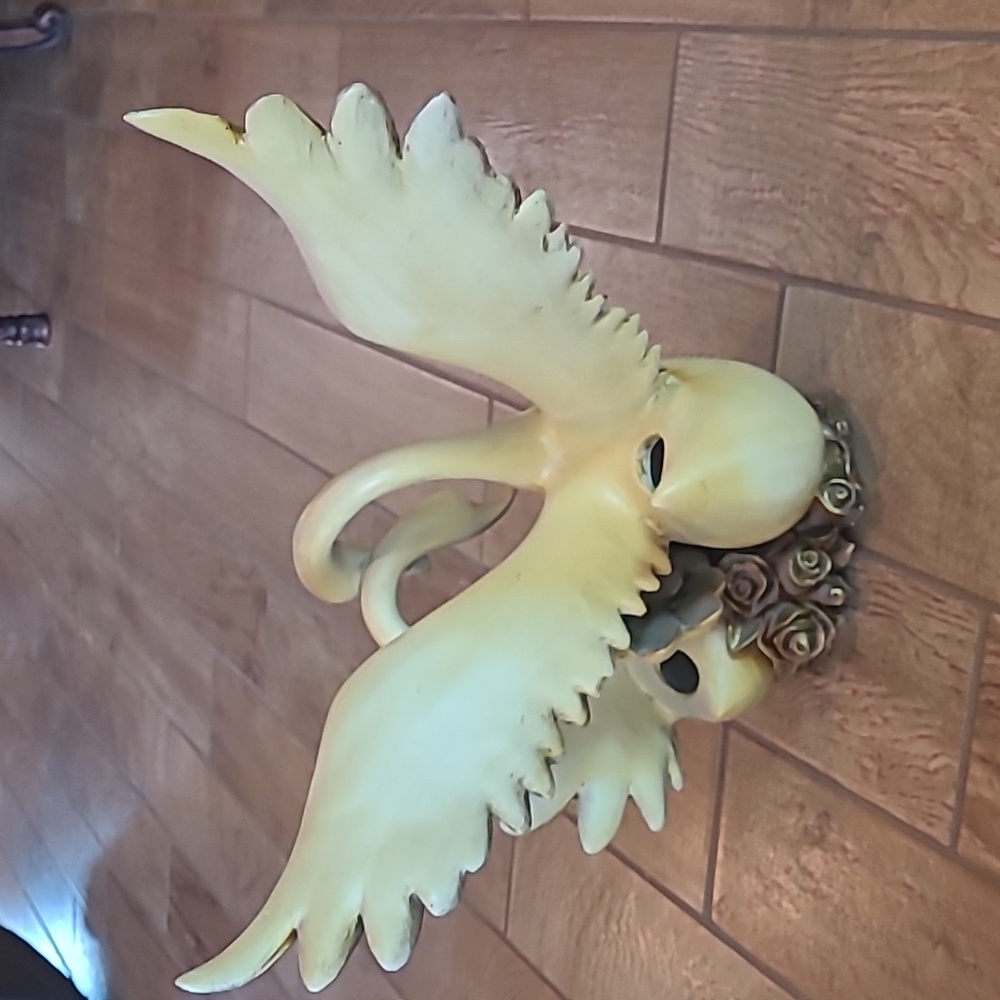 Vintage Swan Large Sculpture Candle Holder Rare Decor Love Birds Beautiful - Picture 8 of 16